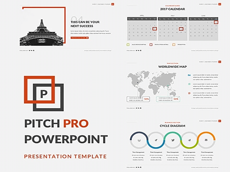 Pitch Pro - Plantilla PowerPoint gratuita para negocio
